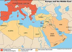 Image result for Eastern Europe and Middle East Map