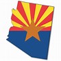 Image result for AZ State Flag Pintable