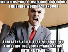 Image result for Angry Back at Work Meme
