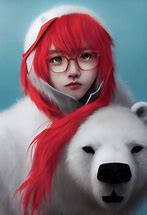 Image result for Polar Bear Anime Girl