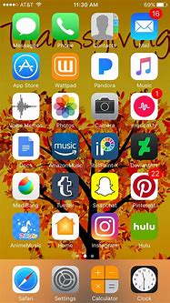 Image result for iPhone 6s Plus Horizontal Home Screen