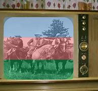 Image result for Black and White TV Color Screen