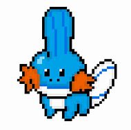 Image result for Pokemon Pixel Art Mudkip