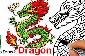 Image result for How to Draw a Chinese New Year Dragon