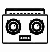 Image result for Boombox Transparent PNG