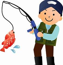 Image result for Man Fishing Clip Art