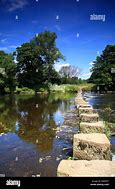 Image result for River Wharfe Stepping Stones