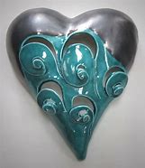 Image result for Ceramic Heart Sculpture