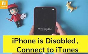 Image result for iPhone 7 Plus Disabled Connect to iTunes
