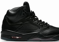 Image result for Air Jordan 5 All-Black