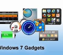 Image result for Desktop Gadgets Windows 7