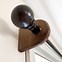 Image result for Wood Curtain Rod Holders
