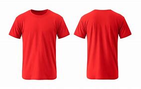 Image result for Red T-Shirt Mockup
