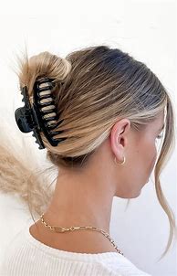 Image result for Clip Hairstyles for Thick Hair