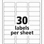 Image result for 8.5 X 11 Label Sheets