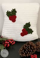 Image result for Free Crochet Holiday Pillow Patterns
