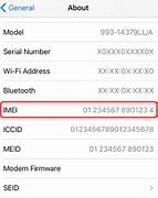 Image result for How to Find the Imei iPhone