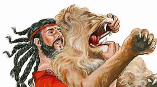 Image result for Samson Wrestling Lion