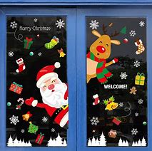 Image result for Christmas Window Clings Printable