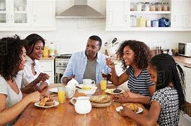 Image result for People Eating Breakfast