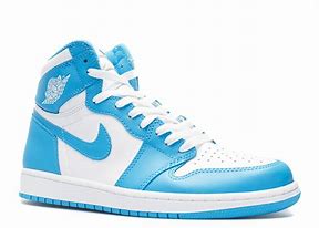 Image result for Jordan Retro 1 Baby Blue and White