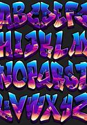 Image result for Bold Graffiti Font 3D