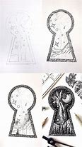 Image result for Simple Keyhole Draw