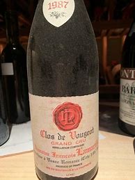 Image result for Francois Lamarche Clos Vougeot