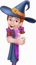 Image result for Happy Halloween Cartoon Witch