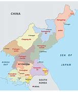 Image result for North Korea On a World Map