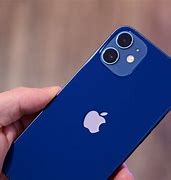 Image result for iPhone 12 Mini Blue in Hand