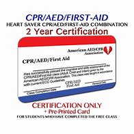 Image result for CPR C AED Certification