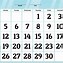 Image result for Generic 30-Day Calendar Printable