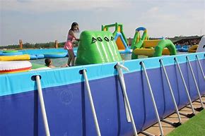 Image result for Square Inflatable Swimming Pool