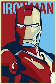 Image result for Iron Man Art Poster