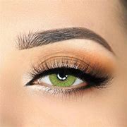 Image result for Opaque Contact Lenses Green