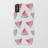 Image result for Yellow iPhone Case Pink Watermelon
