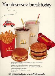 Image result for McDonald's Print Ads