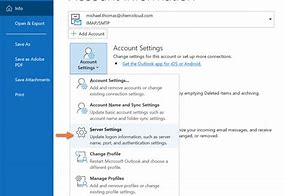 Image result for Email and Accounts Settings