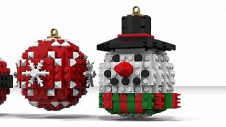 Image result for LEGO Christmas Ball Ornaments