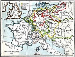 Image result for Map of Europe 1780