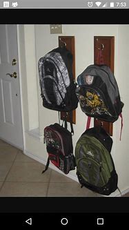 Image result for Backpack Wall Hanger