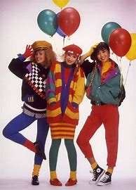 Image result for Stereotypical 80s Fashion