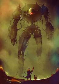 Image result for Giant Robot Painting