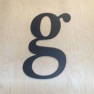 Image result for Lowercase G