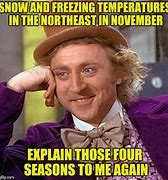 Image result for Michigan Seasons Meme
