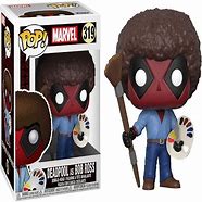 Image result for Deadpool Bob Ross Comic Groot