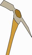 Image result for Cartoon Pickaxe