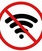 Image result for No Signal Symbol Black and White