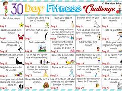 Image result for 30-Day Family Fitness Challenge